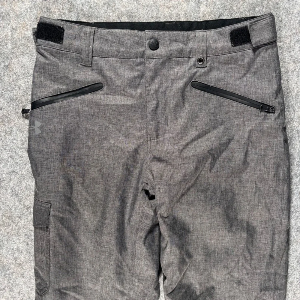 Under Armour ColdGear Youth‎ L Gray Ski Snowboard Pants Loose   Fit kids winter